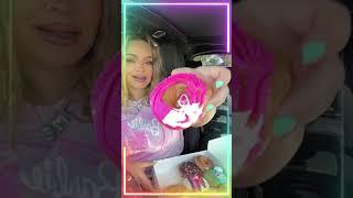 Trisha Paytas Getting Ready for Market & Enjoying Donut Snack!