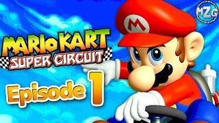 Mario Kart Super Circuit Gameplay Walkthrough Part 1 - Mario! 50cc Mushroom Cup!