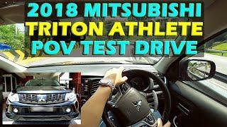 (2018) Malaysia Mitsubishi Triton Athlete POV Test Drive! 2.4l MIVEC Turbodiesel #mitsubishitriton
