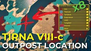 8-in-one Resources Tirna VIII-c Outpost Location in Starfield!