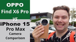 iPhone 15 Pro Max vs Oppo Find X6 Pro Camera Comparison - A vs O