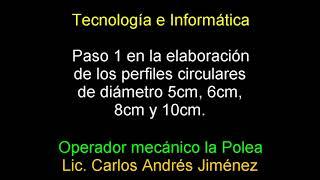 Operador mecánico la polea paso 1