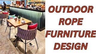 Outdoor Rope Furniture Design