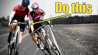 Top Cycling Skill and Tip - (contact & avoid overlapping)