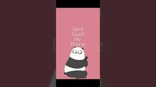 "Don't touch my phone" Wallpapers ideas/lock screen wallpapers