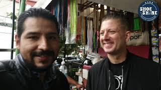 S4E99 Jason Rupp meeting Margarito #mexico #mx #ASMR #shoeshine #faustoarizmendi