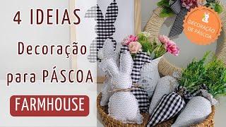 4 LINDOS PROJETOS PARA DEIXAR SUA CASA LINDA NA PÁSCOA! - Easter Decor Ideas