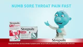 NZ Strepsils Plus Lozenges & Spray 6'