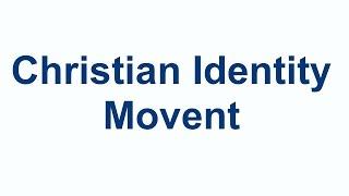 Matthew Nolan and Christian Identity Theology