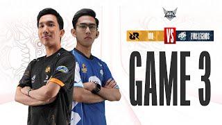 RRQ vs EVOS LEGENDS | Regular Season WEEK 2 DAY 3 | GAME 3 | #MPLIDS11