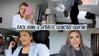 BACK HOME & UPDATED SKINCARE ROUTINE - VLOG | PAIGE