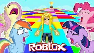 My Little Pony PLAY COLOR BLOCK RUN in Roblox