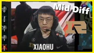 Xiaohu shows Chovy who's Boss #lpl