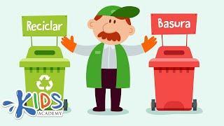 ¡Niños aprenden a reciclar: Plástico, Vidrio, Papel y ¡Más! - Kids Academy