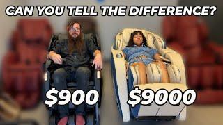 Best Massage Chair under $1000 vs. $10000 2021 reviews