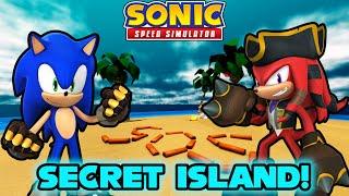 Traveling to the Secret SOS No Place Island in Sonic Speed Simulator!