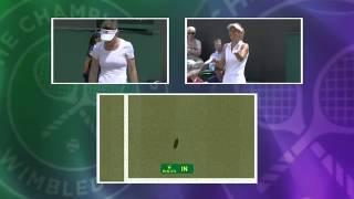 Lesia Tsurenko challenge fail - Wimbledon 2014