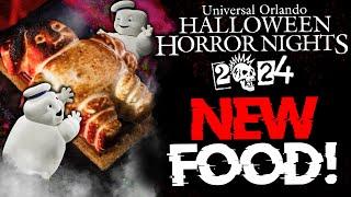 ALL FOOD OFFICIALLY ANNOUNCED For Halloween Horror Nights 2024! (What To Eat At HHN 33)