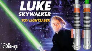 Luke Skywalker toy lightsaber, Hasbro vs Disney