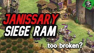 4v4 BF Janissary + Siege Ram against Mangudai !