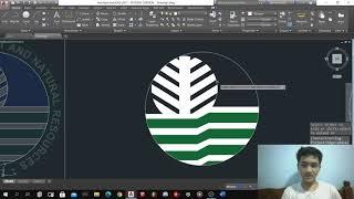 AutoCAD Tutorial: How to trace a logo in AutoCAD? Also, how to attach picture in drawing! (Filipino)