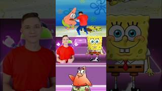 SpongeBob SquarePants Vs Brohacker Coffin Dance  Tiles Hop #coffindance #shorts #tileshop