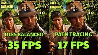 Indiana Jones & The Great Circle | Path Tracing Vs DLSS | FPS Comparison