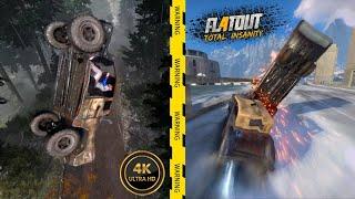 Choques Increibles en FlatOut 4 #gameplay #gaming #games #car #game