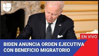 Edicion Digital: Biden anuncia orden ejecutiva con beneficio migratorio