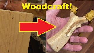 Incredible Slingshot Made From Scrap Wood!