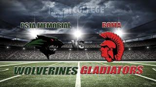 PSJA Memorial Wolverines vs Roma Gladiators