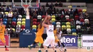 Matthew Bryan-Amaning Has 7 Blocks & Does the Mutombo Finger Wag in His BBL Debut with London Lions!