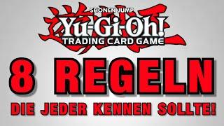 8 YuGiOh Regeln die jeder kennen sollte | YGO Need to know | Yu-Gi-Oh Regelfragen deutsch | Trader