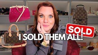 CLEARING OUT MY LOUIS VUITTON BAGS, all of the Louis Vuitton bags I have sold!