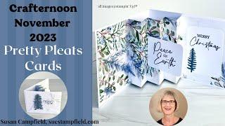 Pretty Pleats: November Crafternoon: Suestampfield Creative Escape
