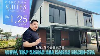 Park Serpong Tahap 3 | Cendana Suites 5,5x14,5 | Konsep Rumah Tumbuh | Taman Belakang Masih Luas