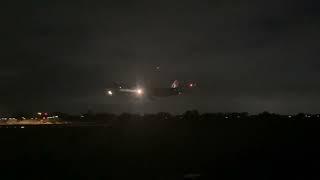 Night time plane spotting at Adelaide Airport | Compilation