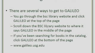 Library Instruction BSM