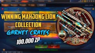 Crossfire West : Spin & Win Winning mahjong lion 100k ZP - Garnet Crates