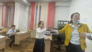 «Үздік шетел тілі сабағы» қалалық байқауындағы ашық сабақ Р.Ержаханова №26 ОМ