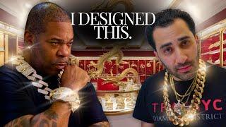 Busta Rhymes Visits TraxNYC for a Golden Dragon!!!