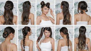 10 EASY HEATLESS BACK TO SCHOOL HAIRSTYLES!