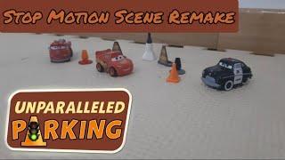 Cars:Unparalleled Parking-Mcqueen and Chick scene remake(Cars week celebration)