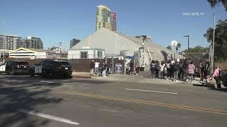 San Diego: Bomb Threat at the Alpha Project Shelters 10262022