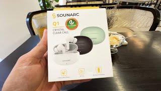 Bluetooth True Wireless Sounarc Q1 unboxing