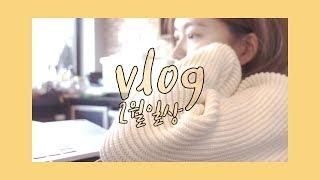 [ Vlog ] 멘붕의 2월 일상