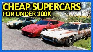 Forza Horizon 5 : Best Cheap Supercar Challenge!! (FH5 Supercar Under 100K)