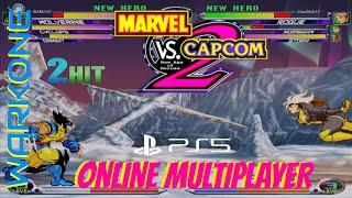 MARVEL vs. CAPCOM Fighting Collection - Marvel vs Capcom 2 Online Multiplayer PS5 Gameplay