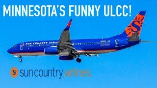 Flying on Minnesota’s UNORTHODOX Budget Airline! - Sun Country Airlines Review