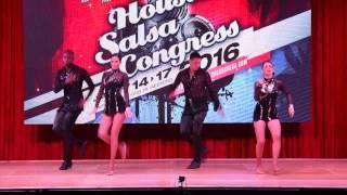 Houston Salsa Congress 2016 - Sunday Night - 10.  Diversity Dance Company